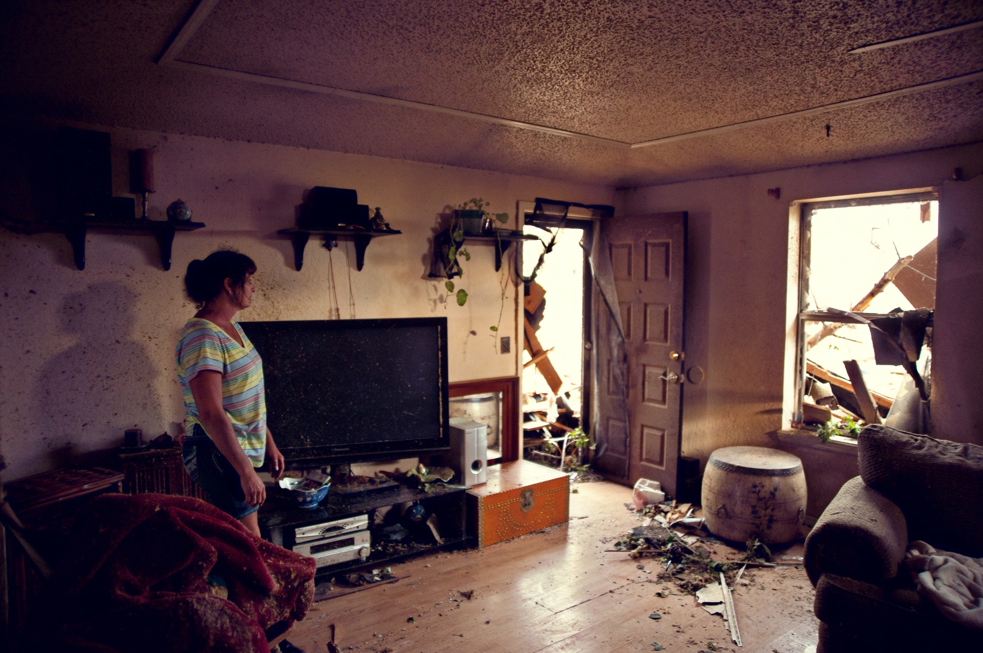 First responders and residents recover amid the aftermath of a deadly tornado in Moore, Okla.